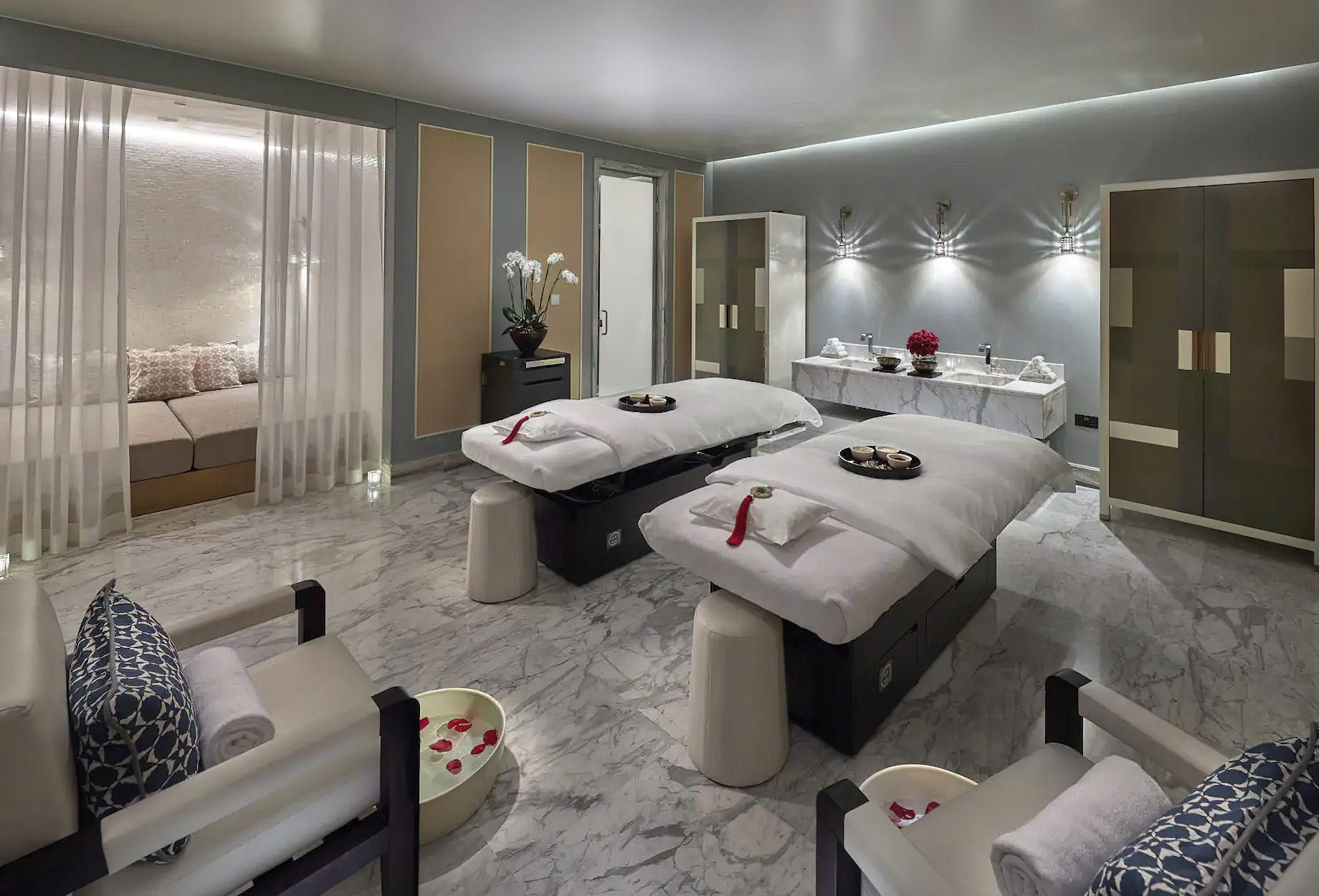 Mandarin Oriental, Doha Hotel – Doha, Qatar – Spa Treatment Room Double