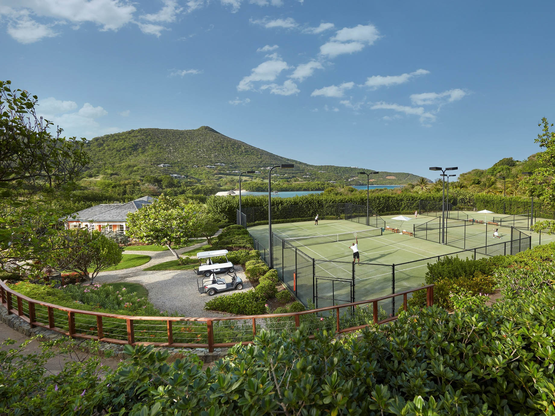 Mandarin Oriental, Canouan Island Resort – Saint Vincent and the Grenadines – Tennis Courts