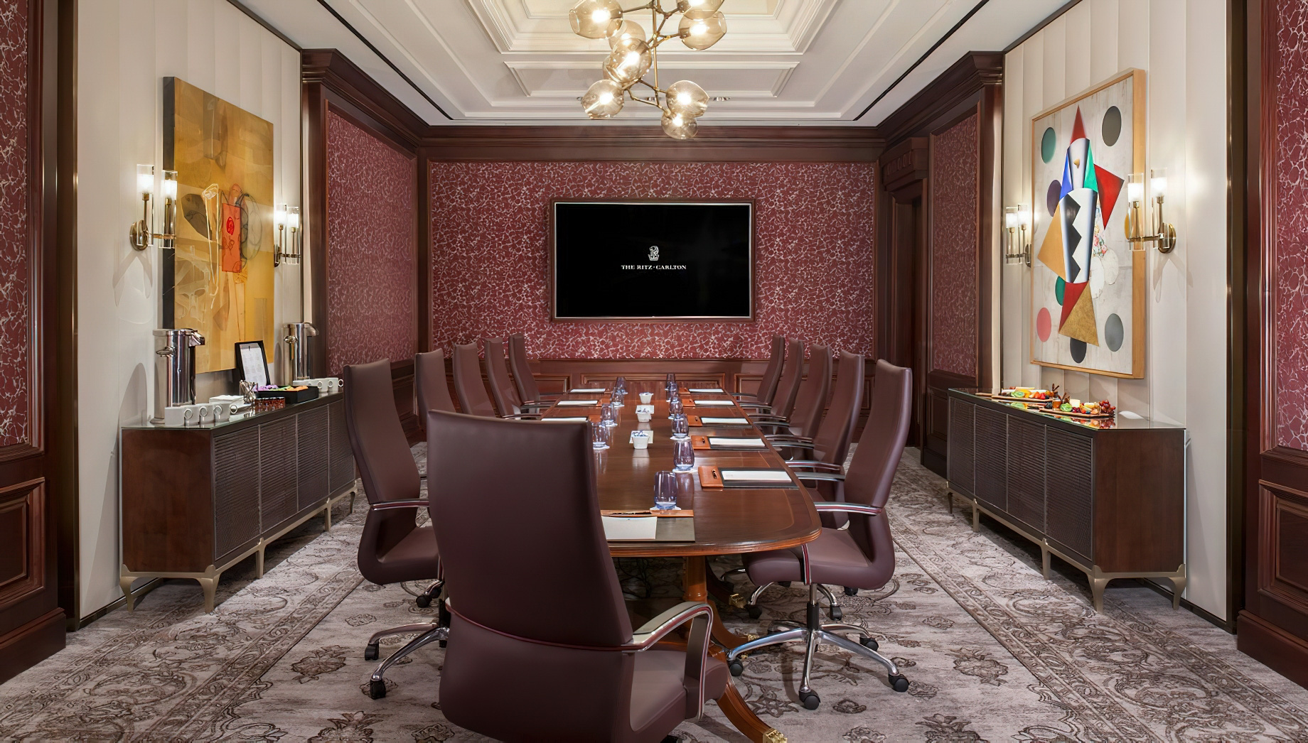 The Ritz-Carlton, Dallas Hotel - Dallas, TX, USA - Boardroom