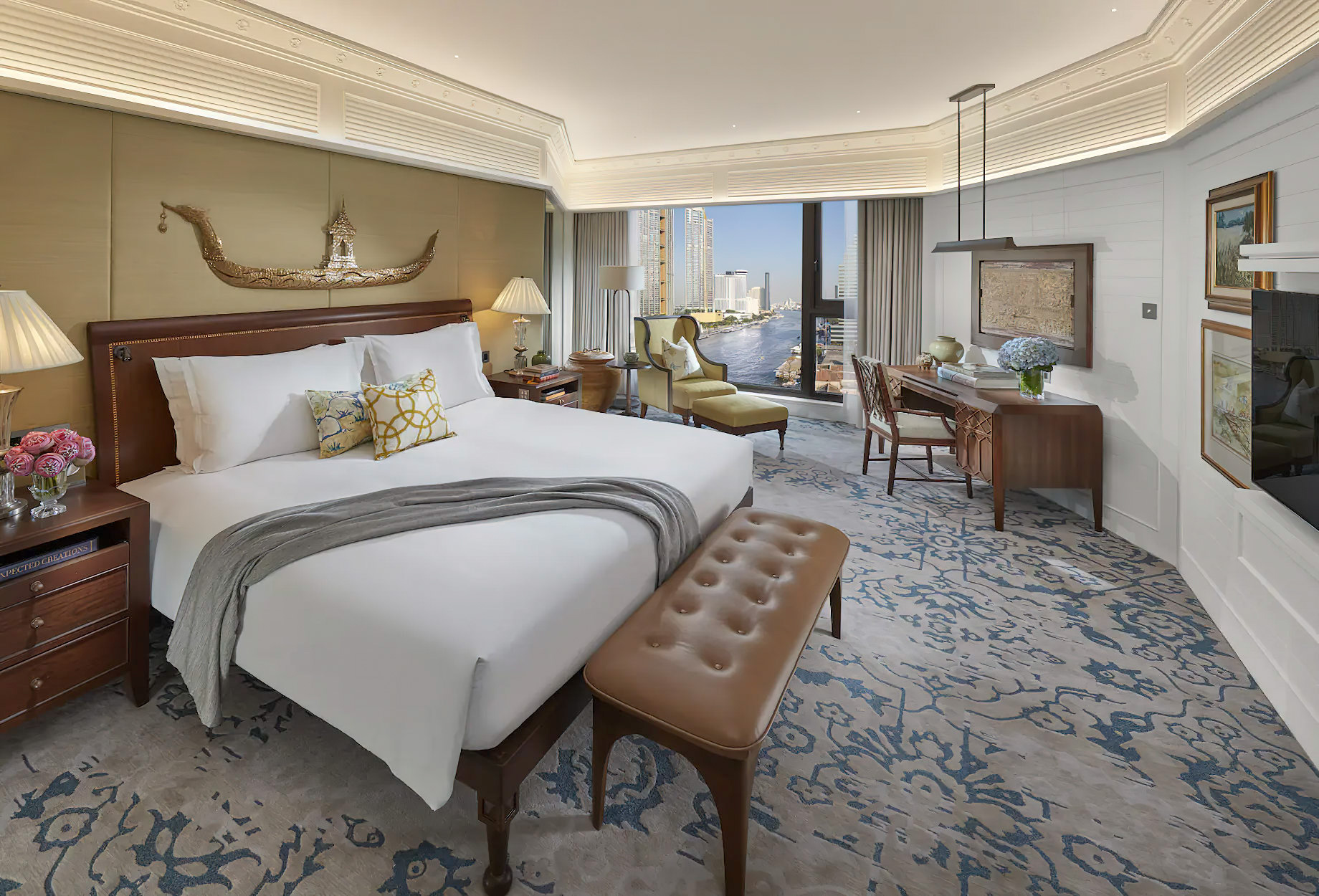 Mandarin Oriental, Bangkok Hotel – Bangkok, Thailand – Selindia Two Bedroom Suite Bedroom