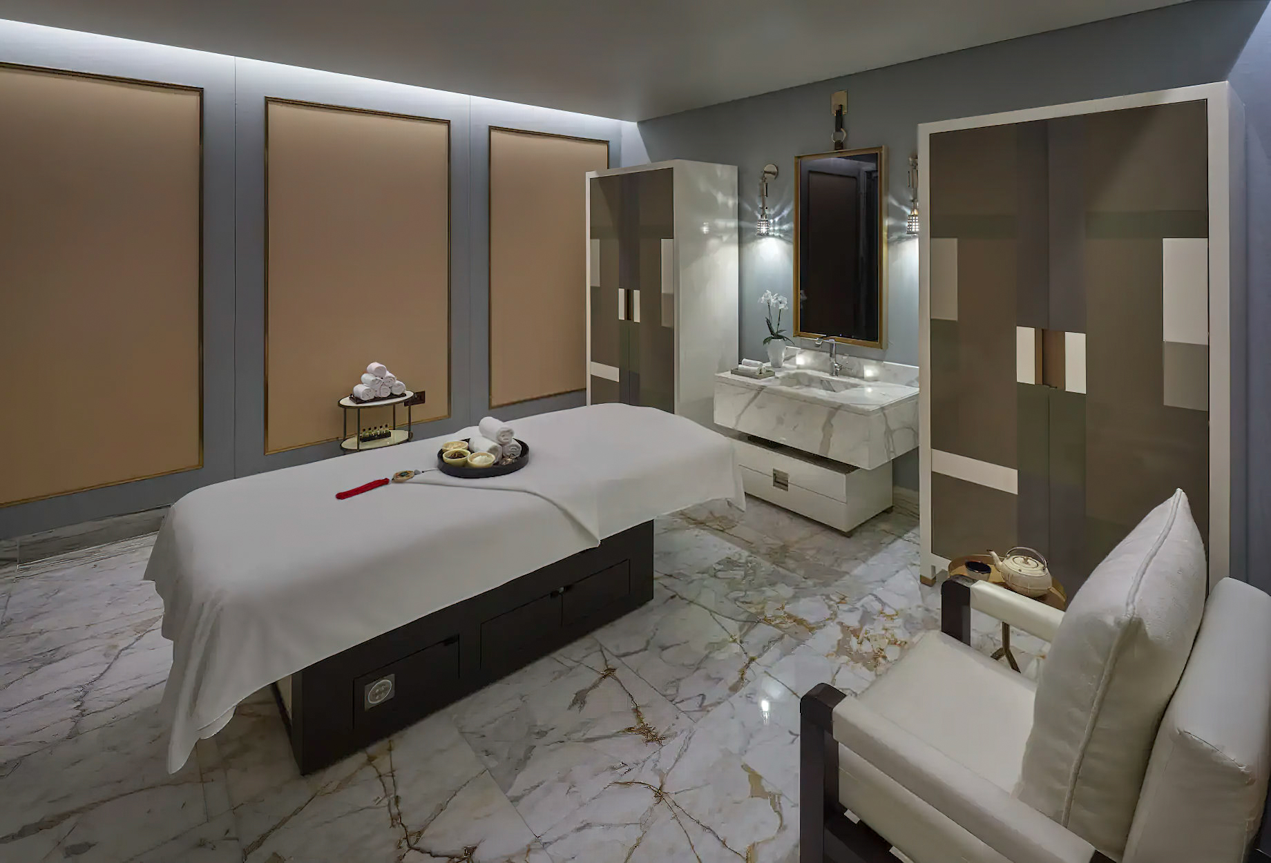Mandarin Oriental, Doha Hotel – Doha, Qatar – Spa Treatment Room Single