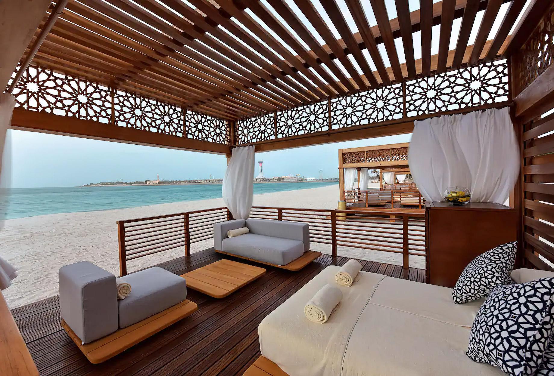 Emirates Palace Abu Dhabi Hotel – Abu Dhabi, UAE – Beach Cabana