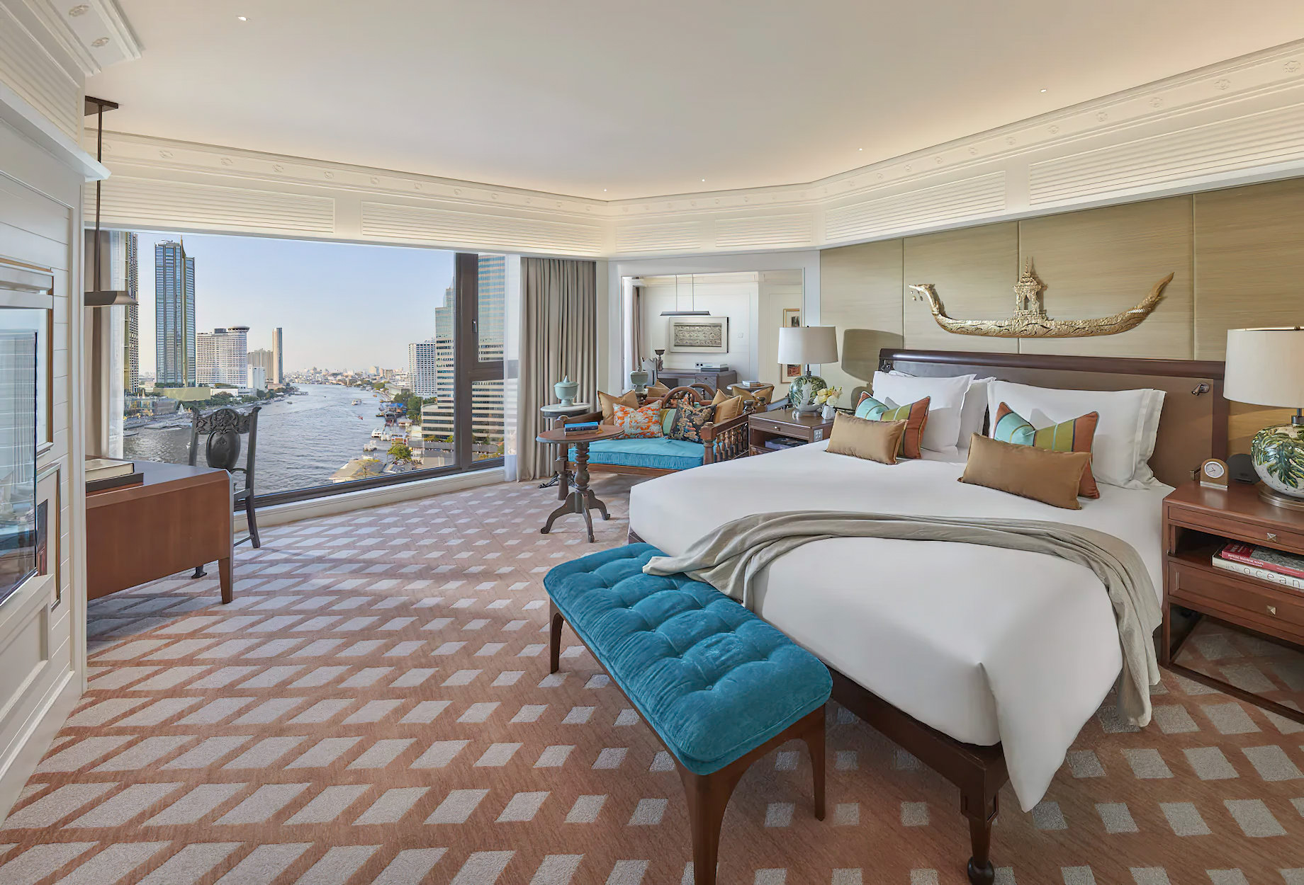 Mandarin Oriental, Bangkok Hotel – Bangkok, Thailand – Siam One Bedroom Suite Bedroom