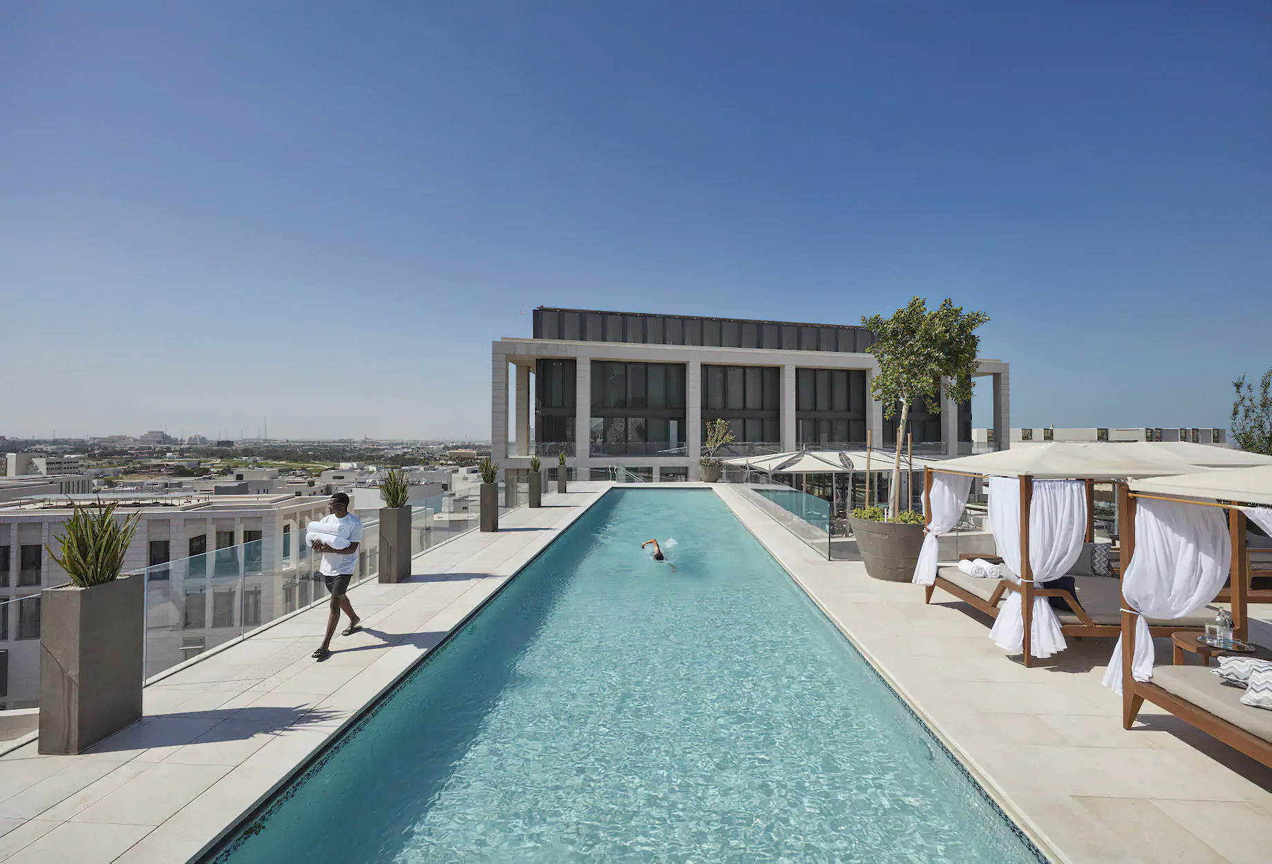 Mandarin Oriental, Doha Hotel – Doha, Qatar – Outdoor Pool