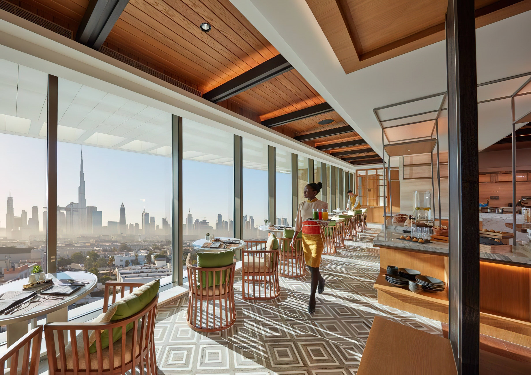 Mandarin Oriental Jumeira, Dubai Resort – Jumeirah, Dubai, UAE – Dubai City View Dining