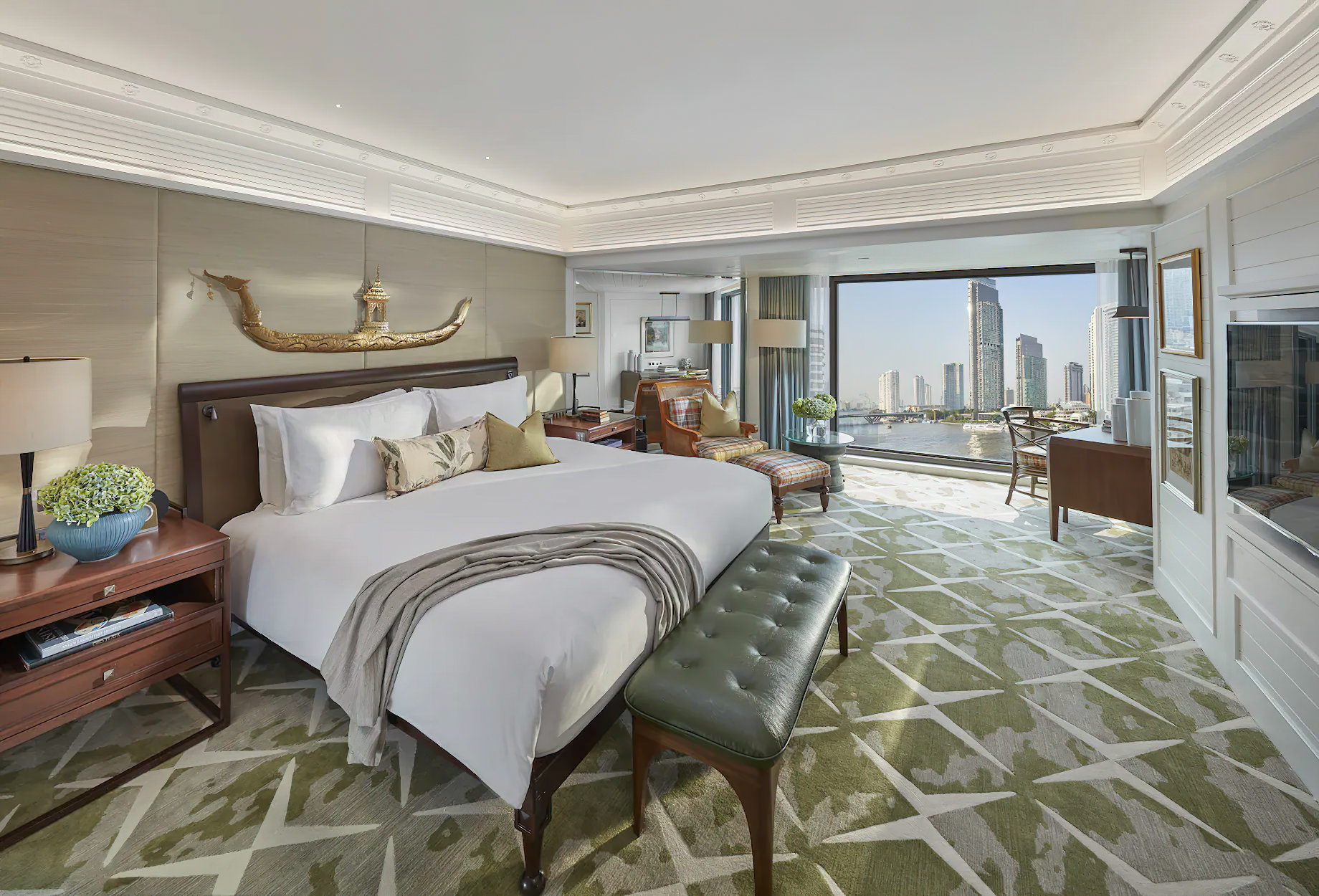 Mandarin Oriental, Bangkok Hotel – Bangkok, Thailand – Authors Suite Bedroom