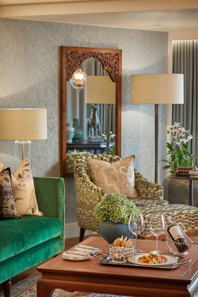 Mandarin Oriental, Bangkok Hotel - Bangkok, Thailand - Authors Suite Living Room
