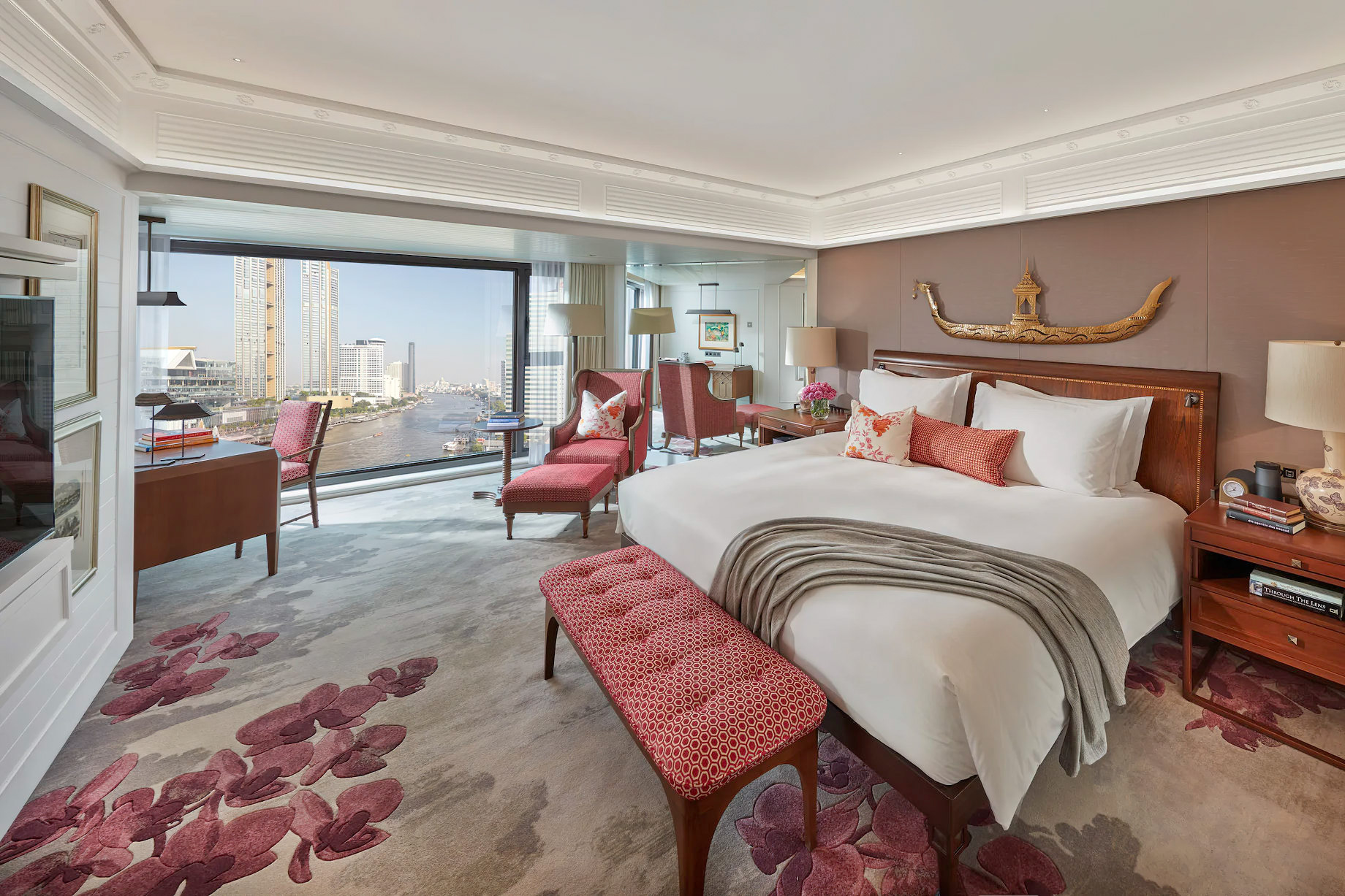 Mandarin Oriental, Bangkok Hotel - Bangkok, Thailand - Premier One Bedroom Suite Bedroom