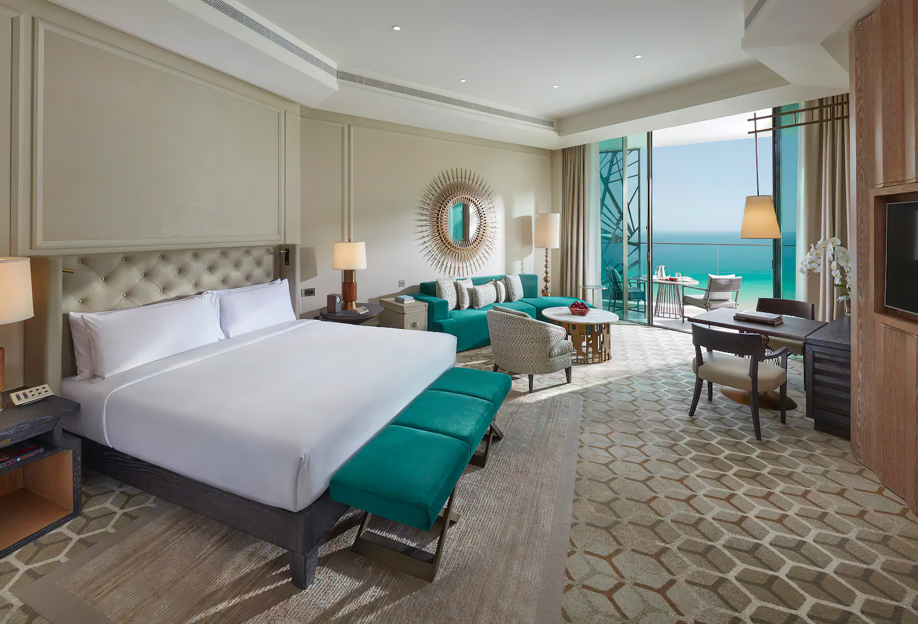 Mandarin Oriental Jumeira, Dubai Resort – Jumeirah, Dubai, UAE – Deluxe Sea View Room
