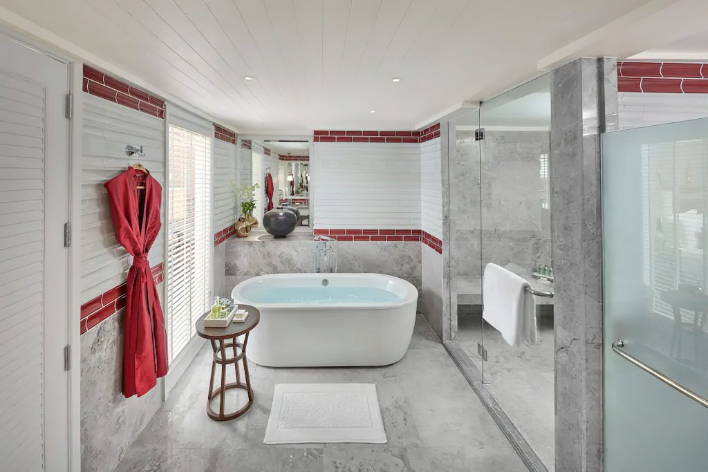 Mandarin Oriental, Bangkok Hotel - Bangkok, Thailand - Premier One Bedroom Suite Bathroom
