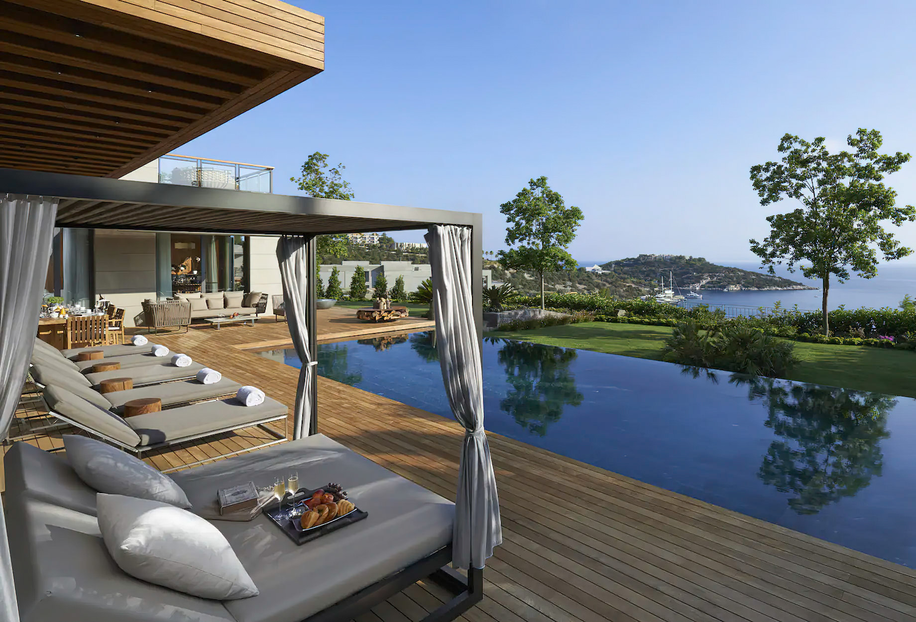Mandarin Oriental, Bodrum Hotel – Bodrum, Turkey – Mandarin Villa Pool Deck