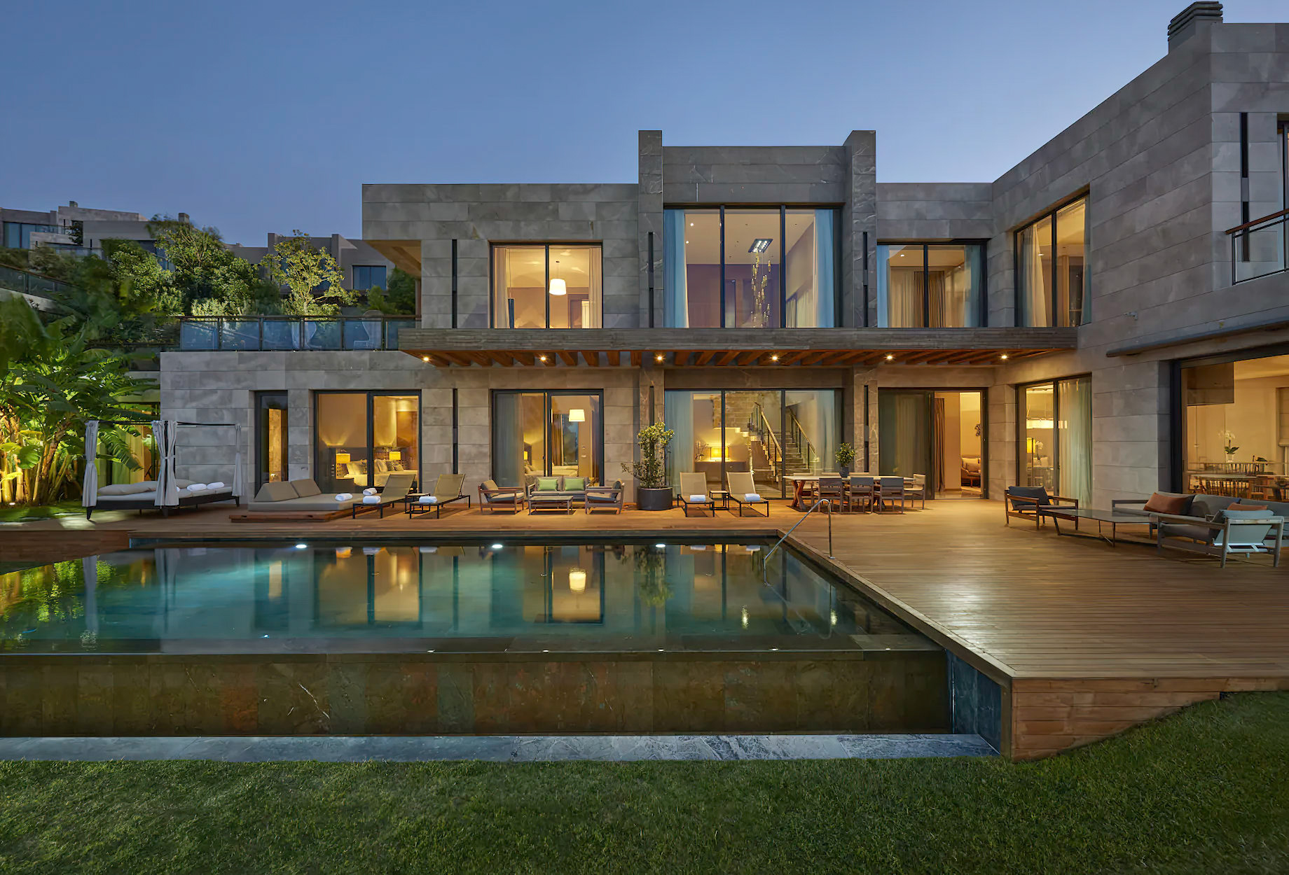 Mandarin Oriental, Bodrum Hotel - Bodrum, Turkey - Villa Exterior Night