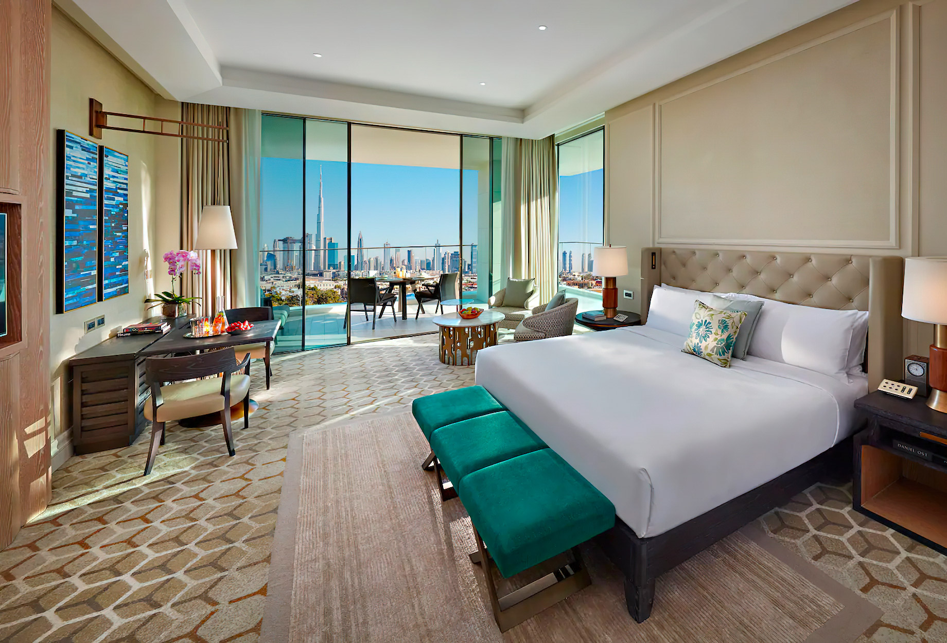 Mandarin Oriental Jumeira, Dubai Resort – Jumeirah, Dubai, UAE – Panoramic City View Room