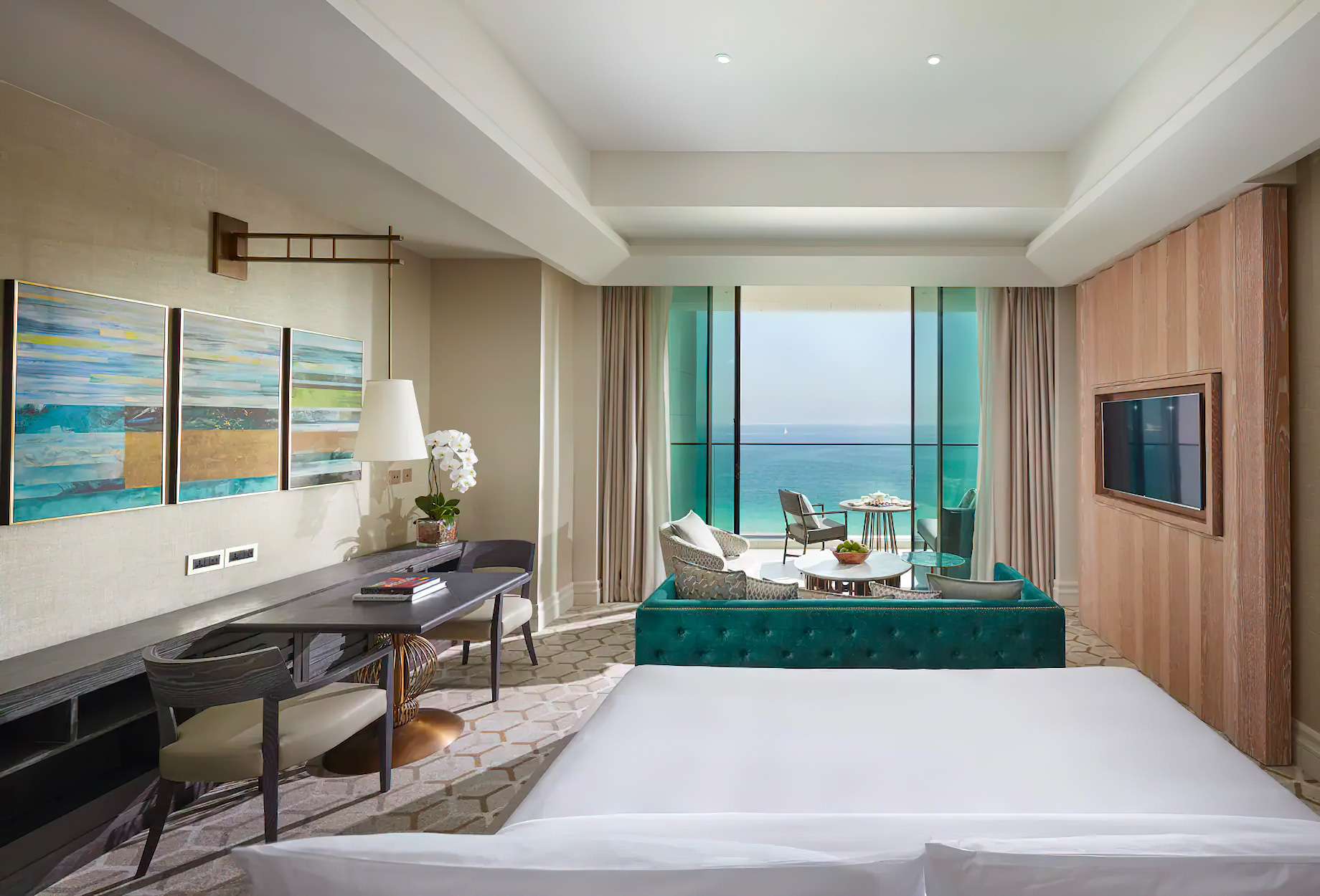 Mandarin Oriental Jumeira, Dubai Resort – Jumeirah, Dubai, UAE – Premiere Sea View Room