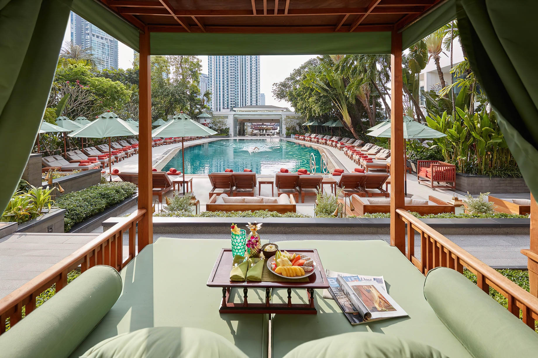 Mandarin Oriental, Bangkok Hotel – Bangkok, Thailand – Pool Cabana