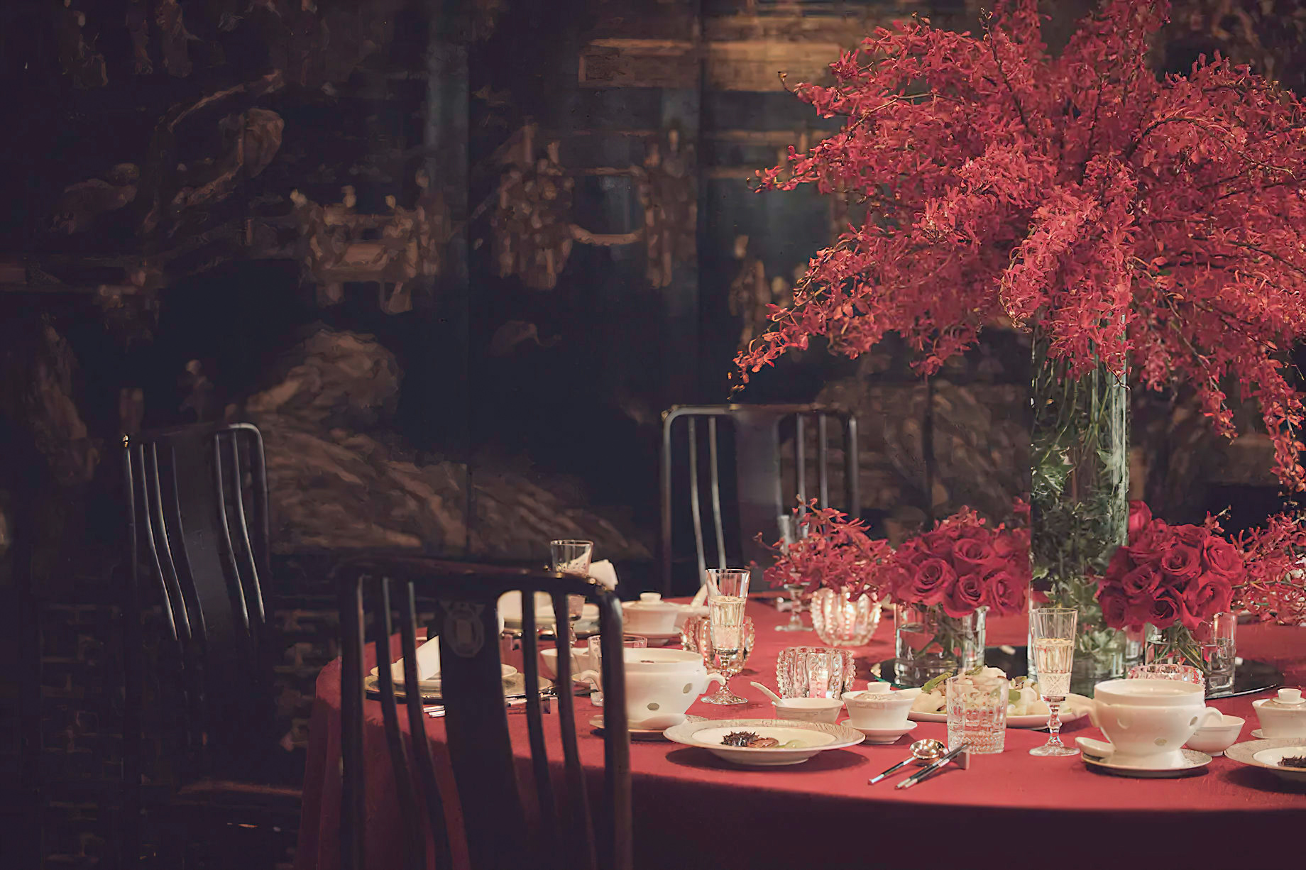 Mandarin Oriental, Hong Kong Hotel – Hong Kong, China – Wedding Banquet Table