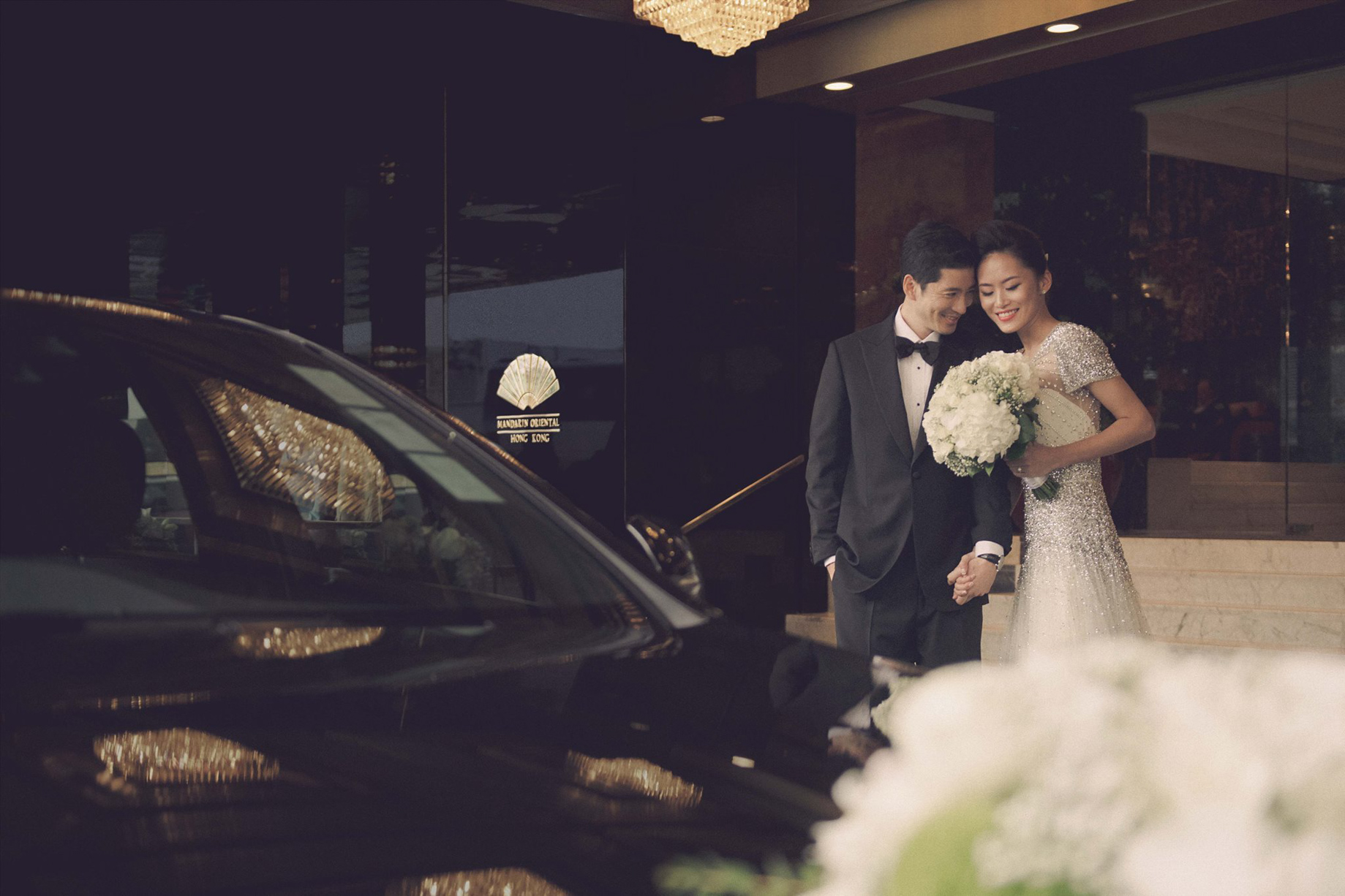 Mandarin Oriental, Hong Kong Hotel – Hong Kong, China – Wedding Couple