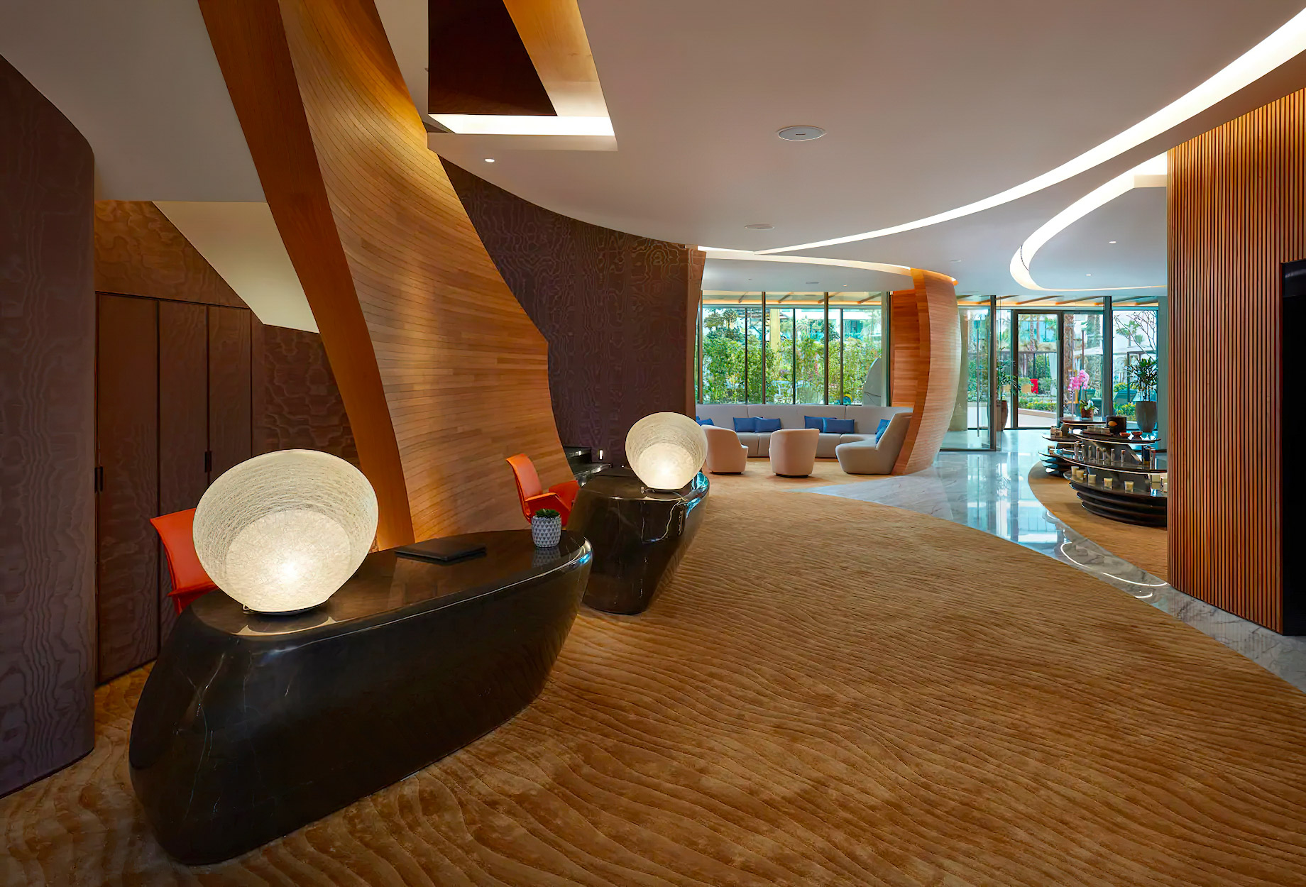 Mandarin Oriental Jumeira, Dubai Resort – Jumeirah, Dubai, UAE – Spa Reception