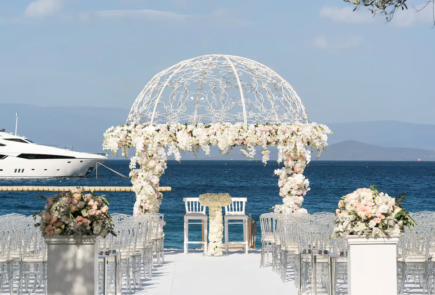 Mandarin Oriental, Bodrum Hotel - Bodrum, Turkey - Outdoor Wedding