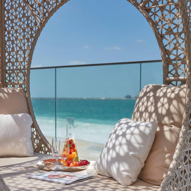Mandarin Oriental Jumeira, Dubai Resort – Jumeirah, Dubai, UAE – Spa Beach View Daybed