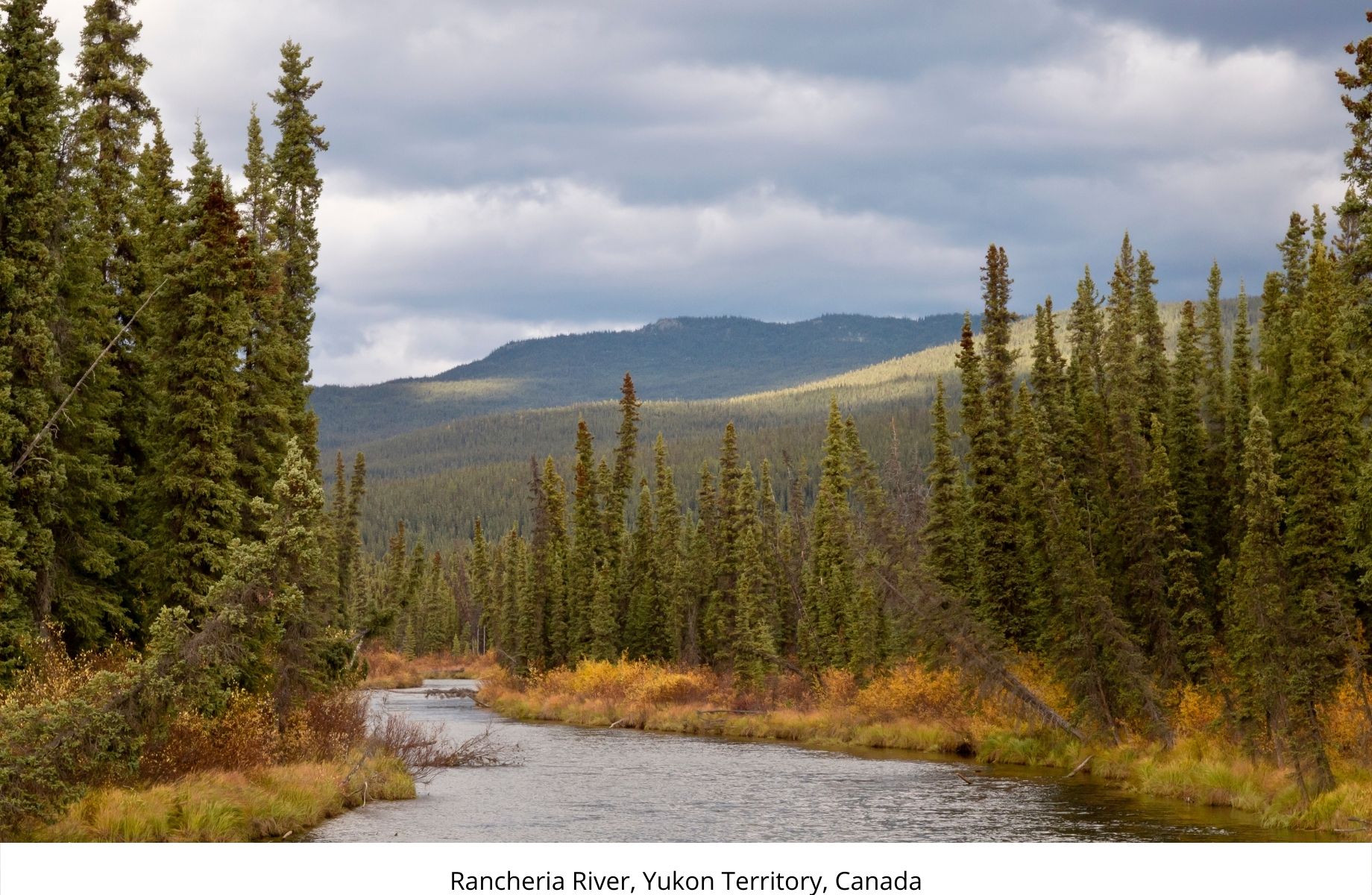 Rancheria River, Yukon Territory, Canada