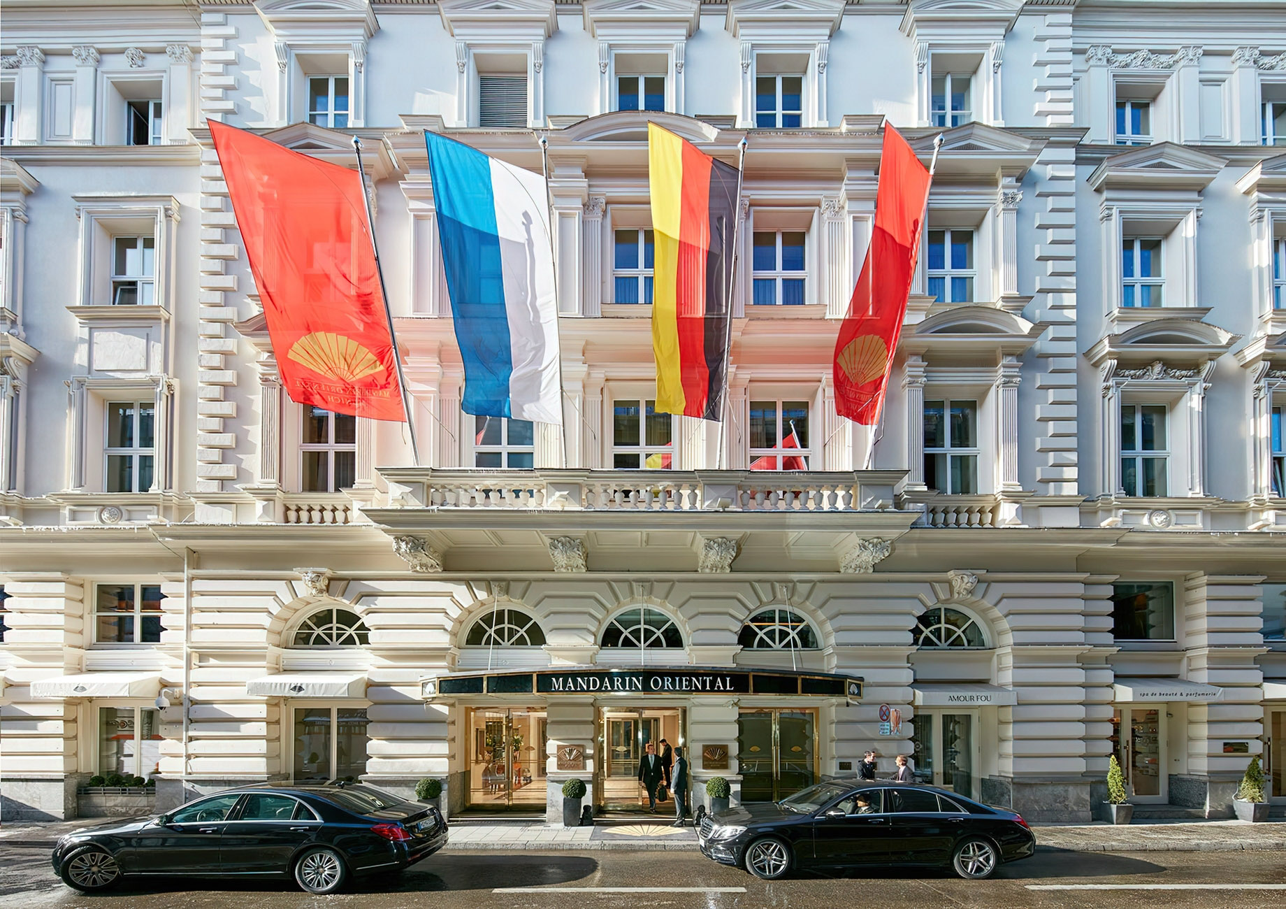 Mandarin Oriental, Munich Hotel – Munich, Germany – Exterior Entrance