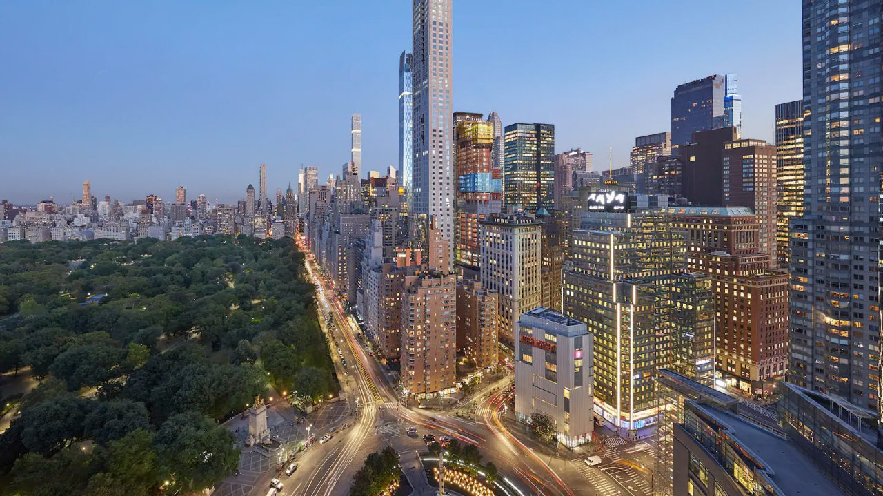 Mandarin Oriental, New York Hotel - New York, NY, USA - Columbus Circle View