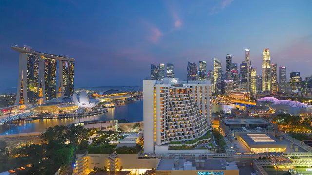 Mandarin Oriental, Singapore Hotel - Singapore - Exterior Aerial View