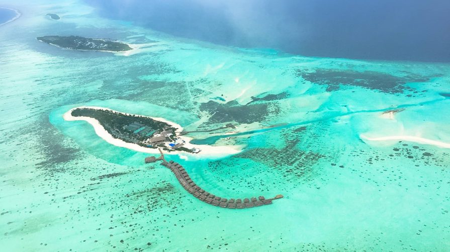 Cocoon Maldives Resort - Ookolhufinolhu, Lhaviyani Atoll, Maldives - Aerial View