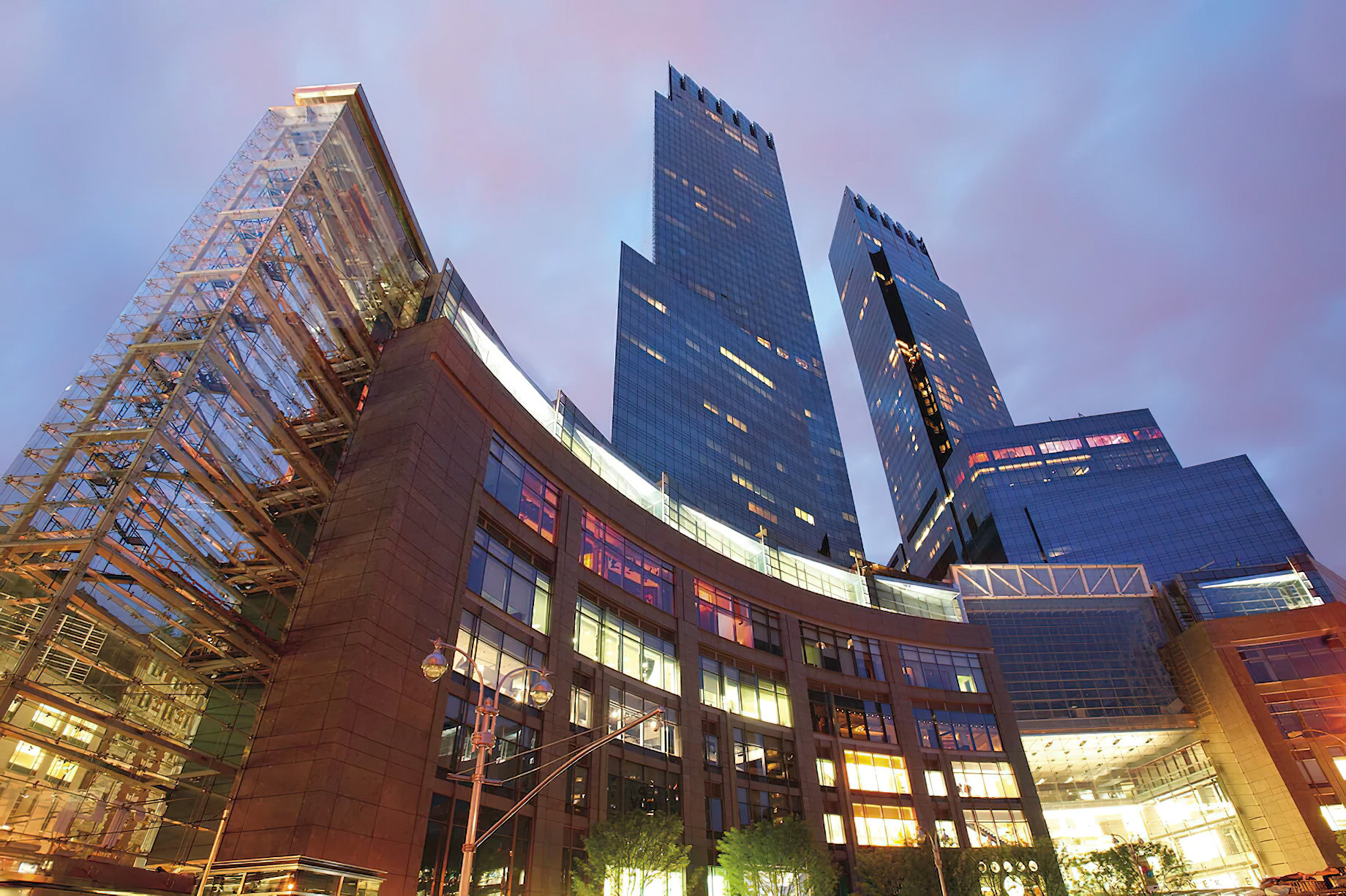 Mandarin Oriental, New York Hotel - New York, NY, USA - Exterior Night