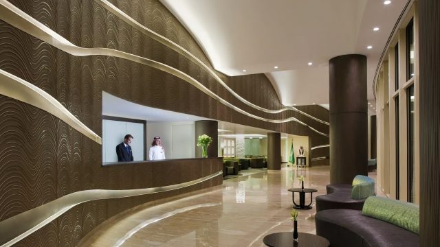Al Faisaliah Hotel - Riyadh, Saudi Arabia - Lobby