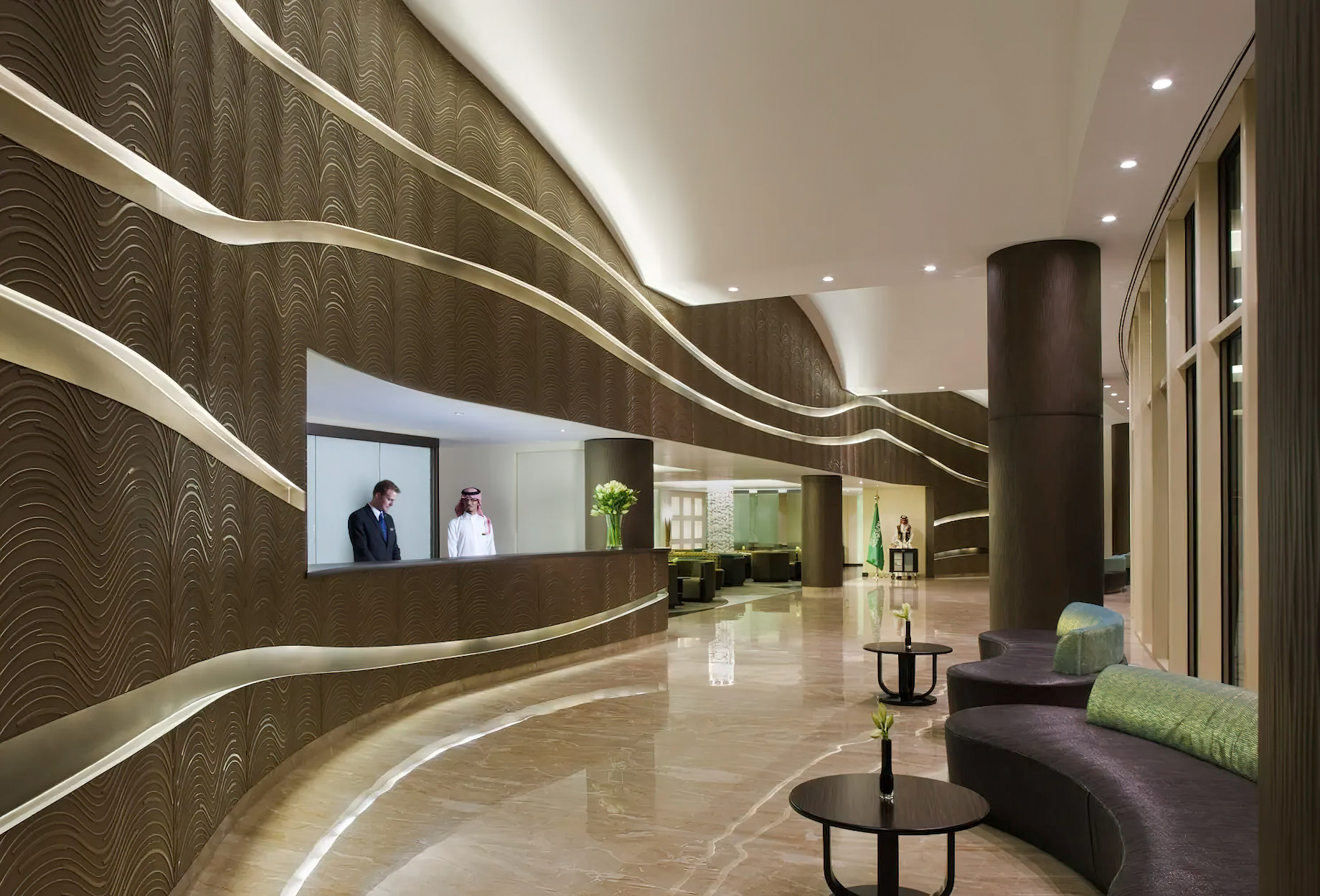 Al Faisaliah Hotel – Riyadh, Saudi Arabia – Lobby