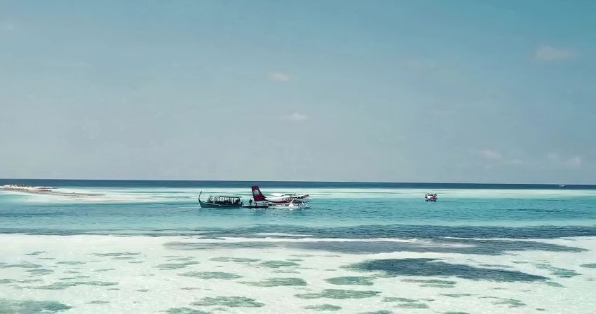 Cocoon Maldives Resort - Ookolhufinolhu, Lhaviyani Atoll, Maldives - Seaplane Arrival