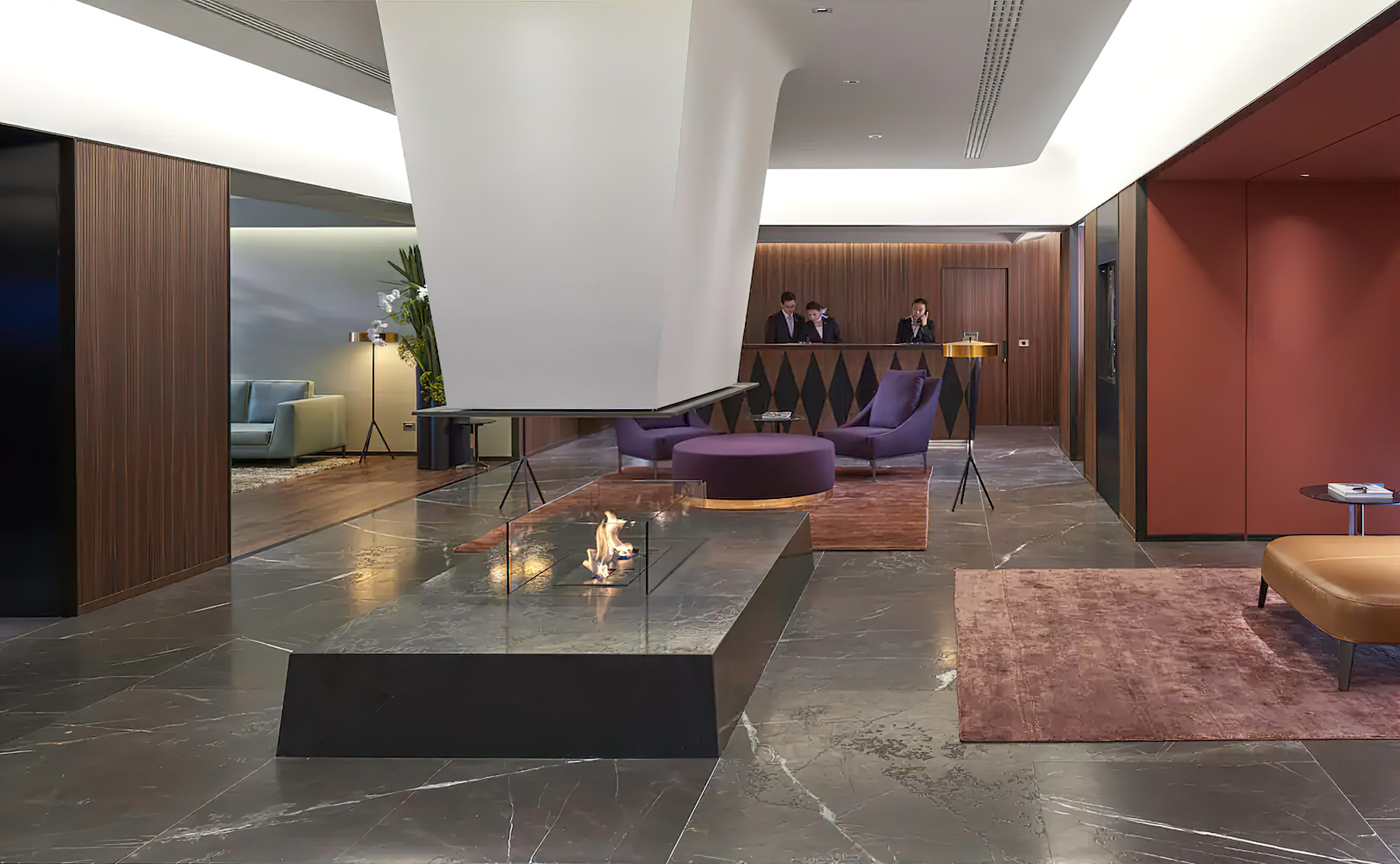 Mandarin Oriental, Milan Hotel – Milan, Italy – Lobby Reception