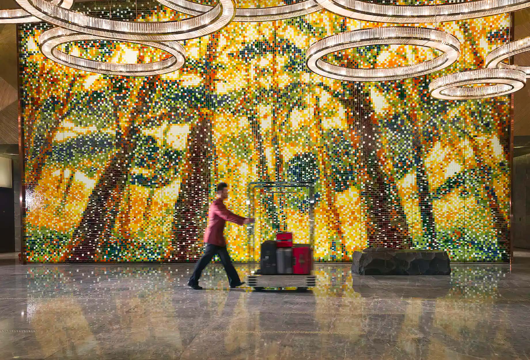 Mandarin Oriental Pudong, Shanghai Hotel - Shanghai, China - Lobby