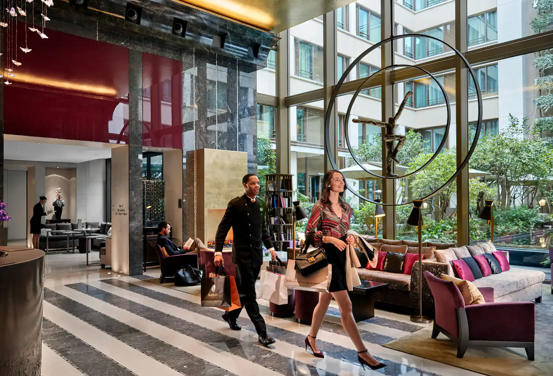 Mandarin Oriental, Paris Hotel – Paris, France – Lobby