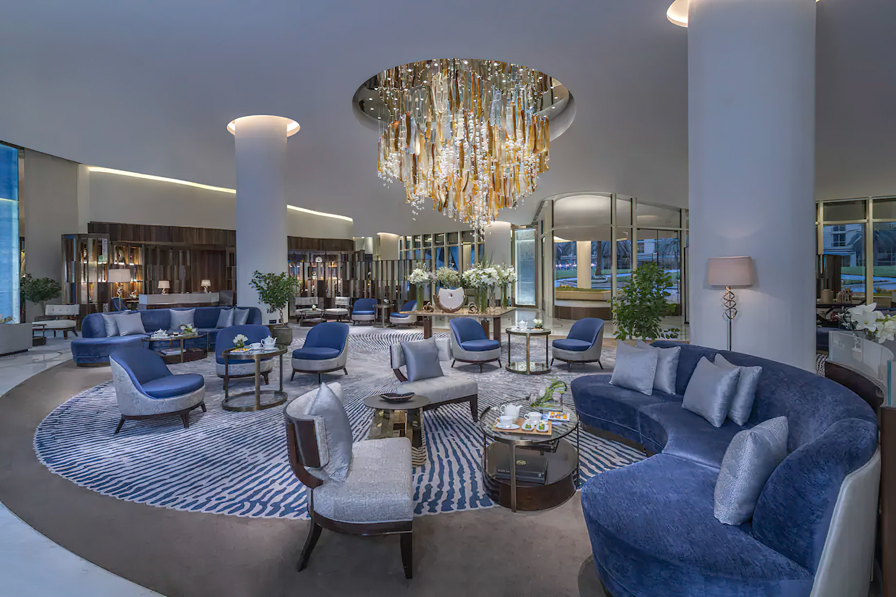 Al Faisaliah Hotel – Riyadh, Saudi Arabia – Joud Lobby Lounge