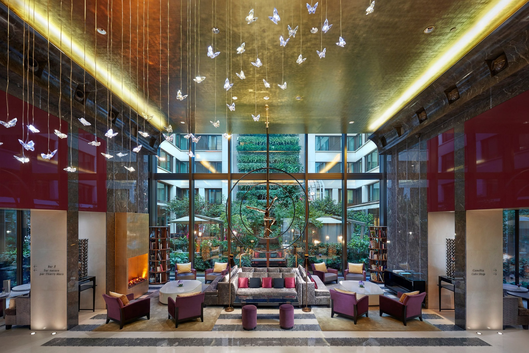 Mandarin Oriental, Paris Hotel – Paris, France – Lobby