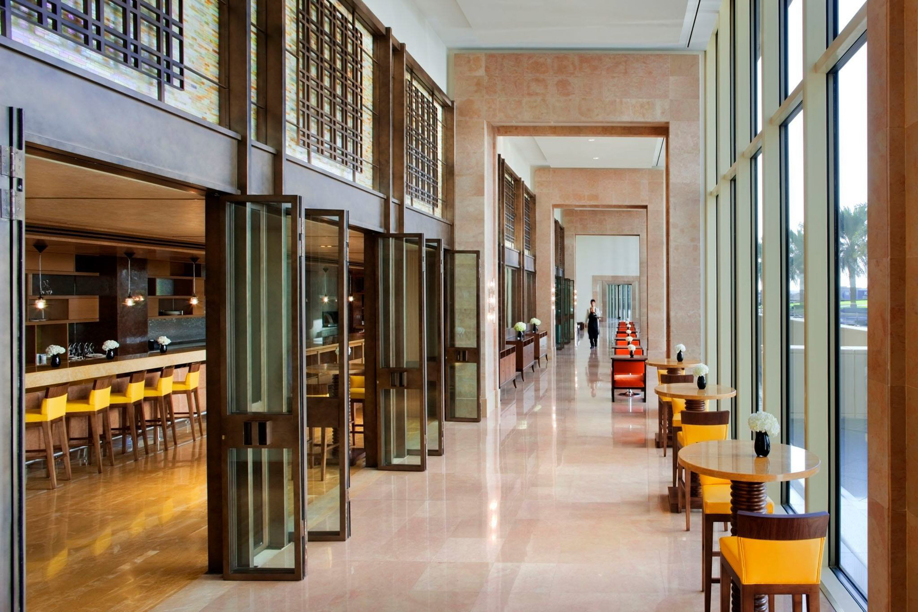 Al Faisaliah Hotel – Riyadh, Saudi Arabia – Restaurant Interior