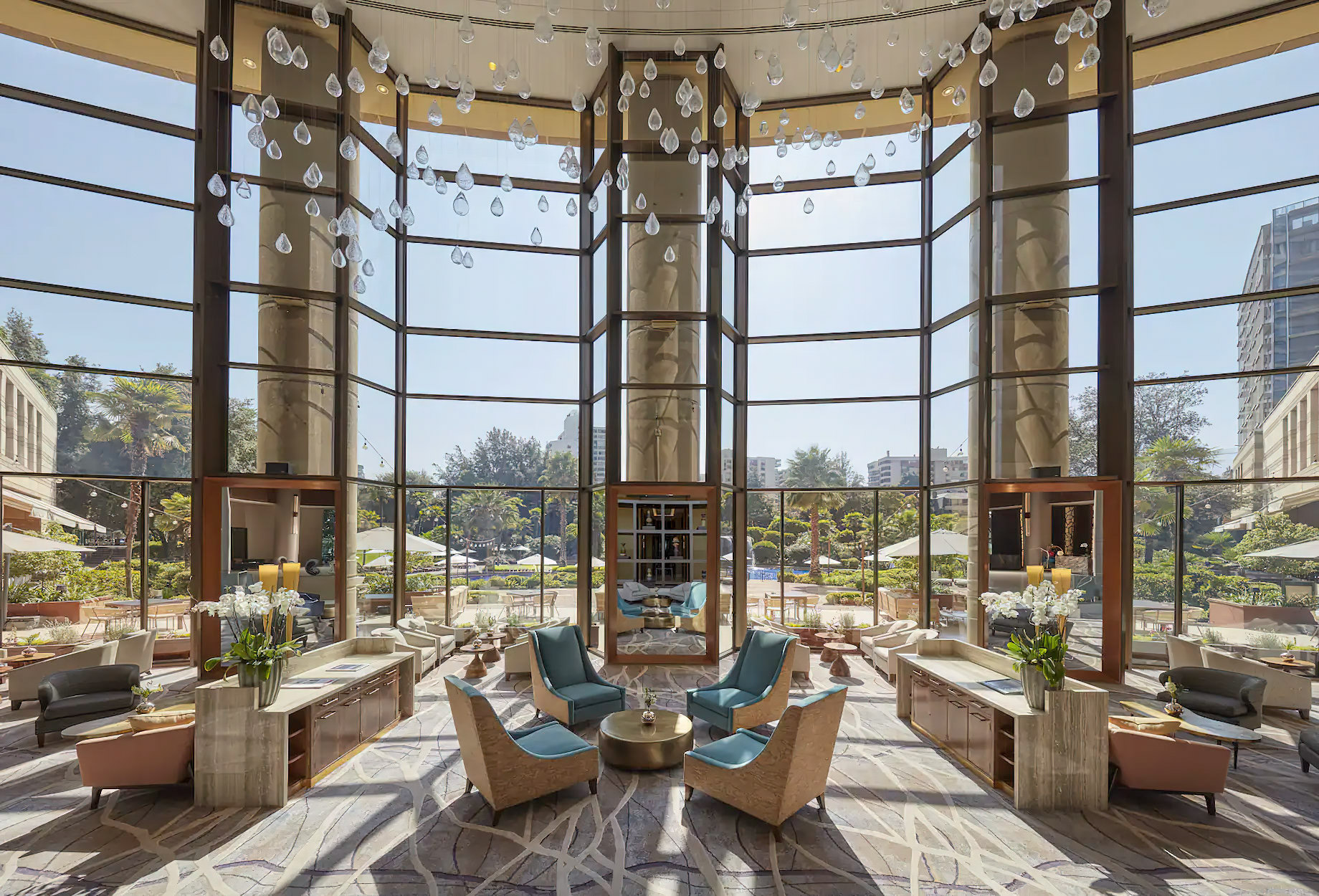 Mandarin Oriental, Santiago Hotel – Santiago, Chile – Atrium Lobby Lounge