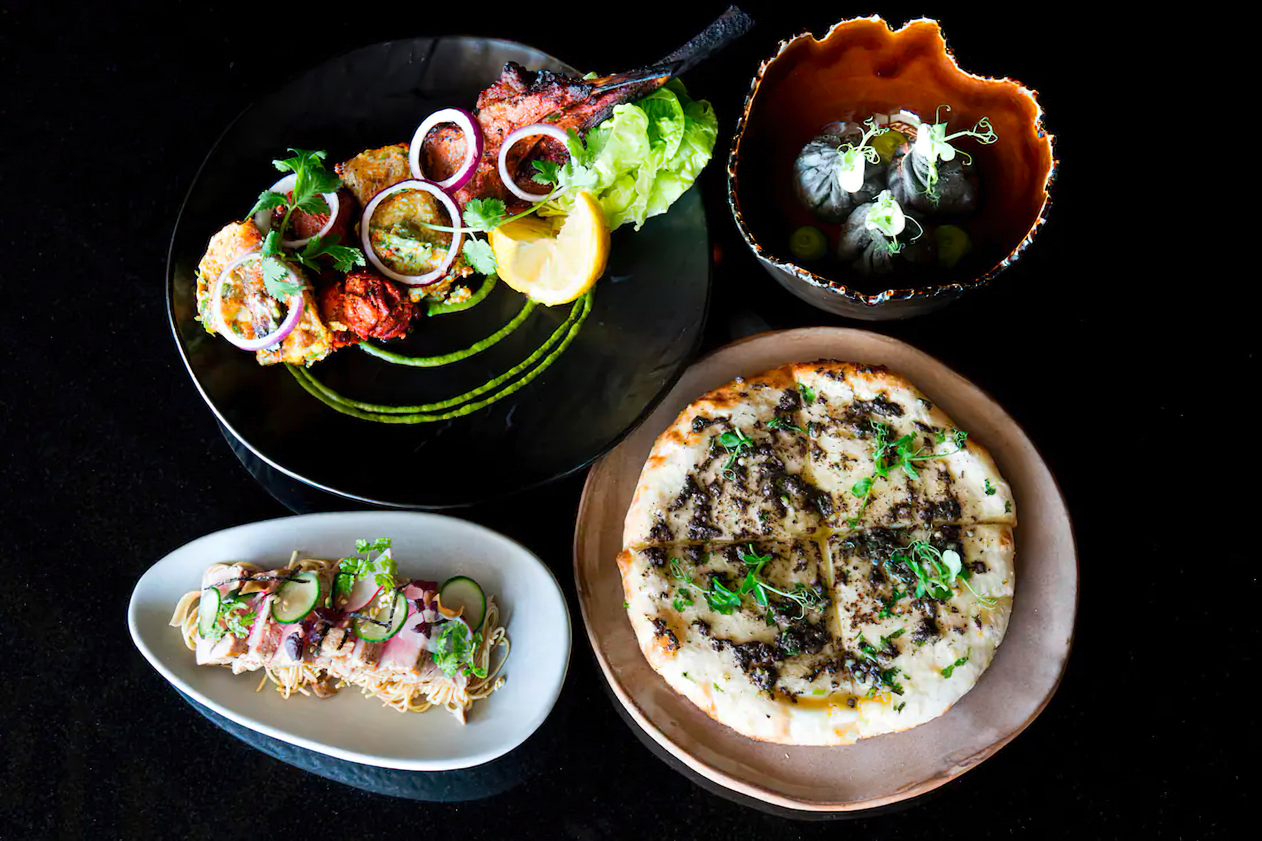 Mandarin Oriental, Singapore Hotel - Singapore - MO BAR Cocktail Selected Dishes