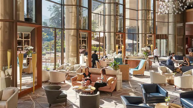 Mandarin Oriental, Santiago Hotel - Santiago, Chile - Atrium Lobby Lounge