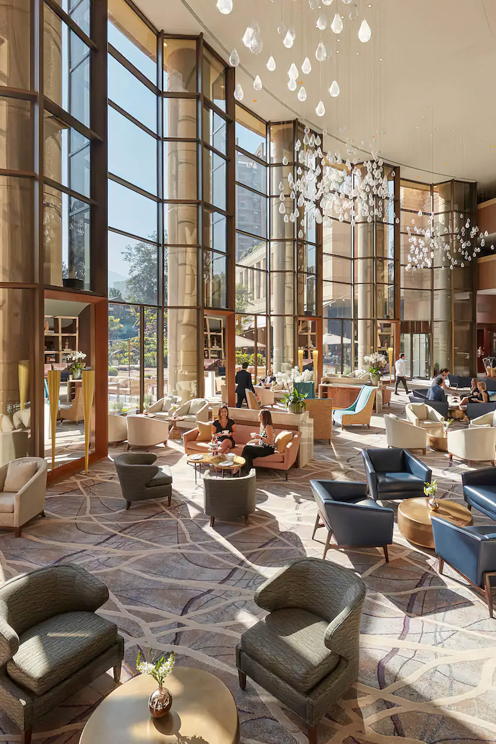 Mandarin Oriental, Santiago Hotel - Santiago, Chile - Atrium Lobby Lounge
