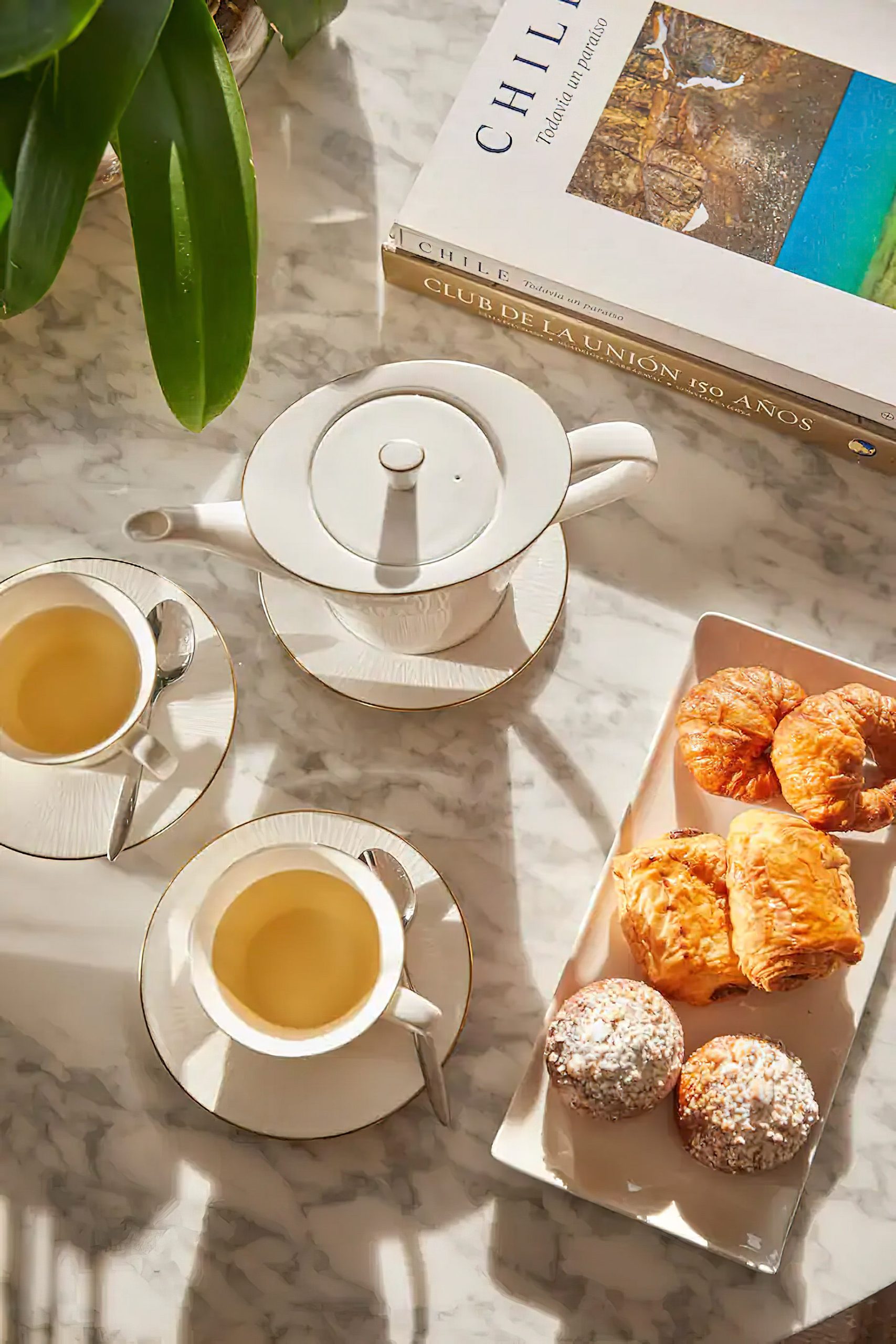 Mandarin Oriental, Santiago Hotel - Santiago, Chile - Atrium Lobby Lounge Tea