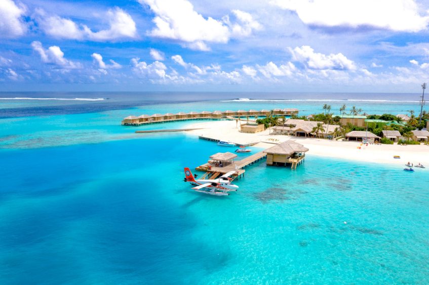 You & Me Maldives Resort - Uthurumaafaru, Raa Atoll, Maldives - Seaplane Arrival