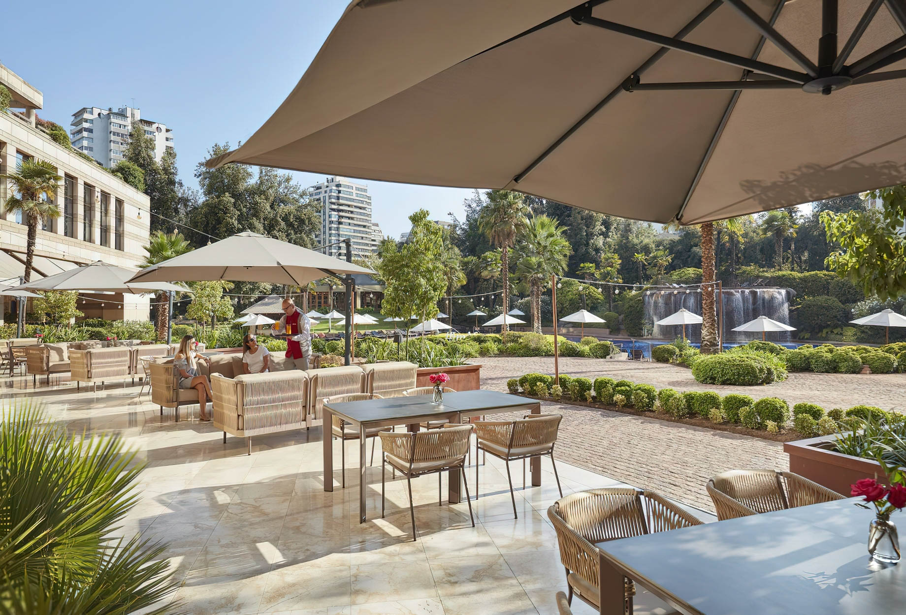 Mandarin Oriental, Santiago Hotel – Santiago, Chile – Lobby Lounge Terrace