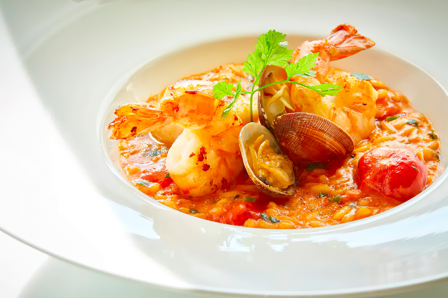 Mandarin Oriental, Tokyo Hotel - Tokyo, Japan - Kshiki Restaurant Seafood Risotto