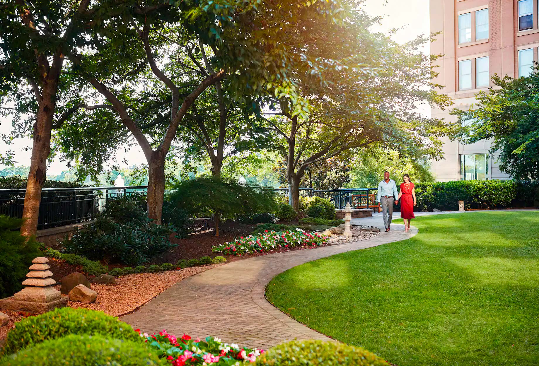 Mandarin Oriental, Washington D.C. Hotel – Washington DC, USA – Garden Walk