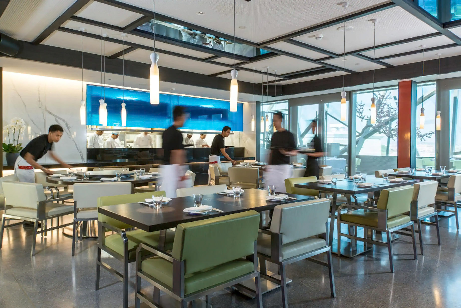 Al Faisaliah Hotel - Riyadh, Saudi Arabia - Yauatcha Restaurant