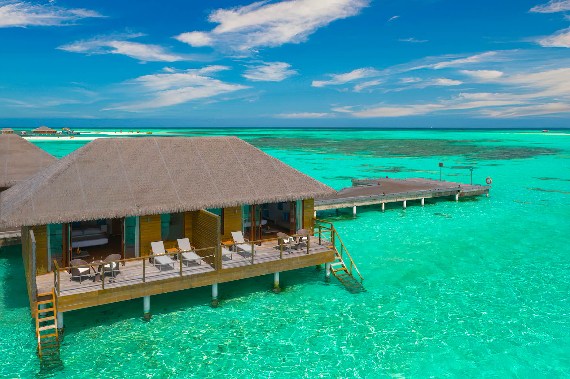 Cocoon Maldives Resort - Ookolhufinolhu, Lhaviyani Atoll, Maldives - Lagoon Overwater Villa